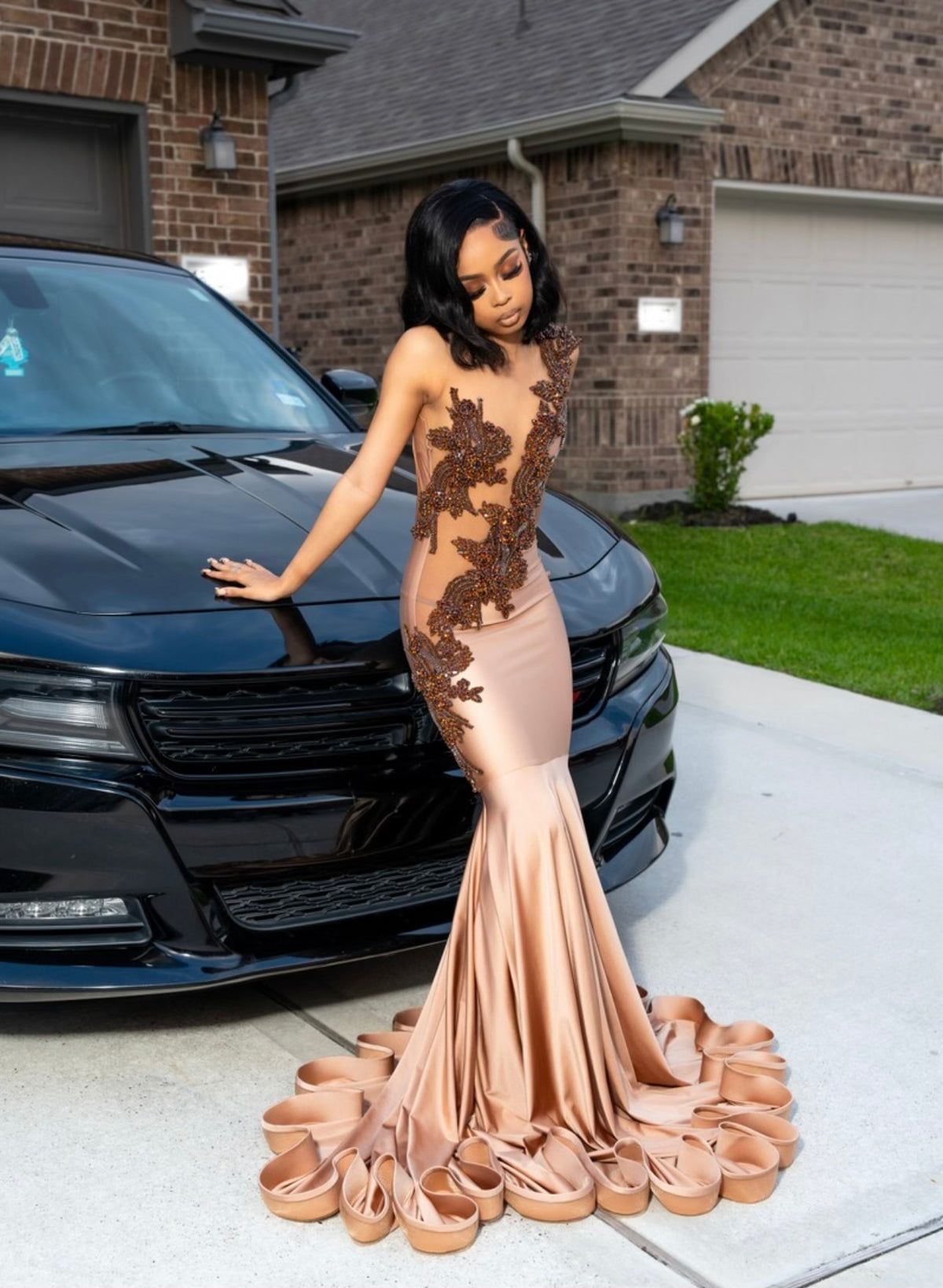 Bronze Bae Gown| Made To Order